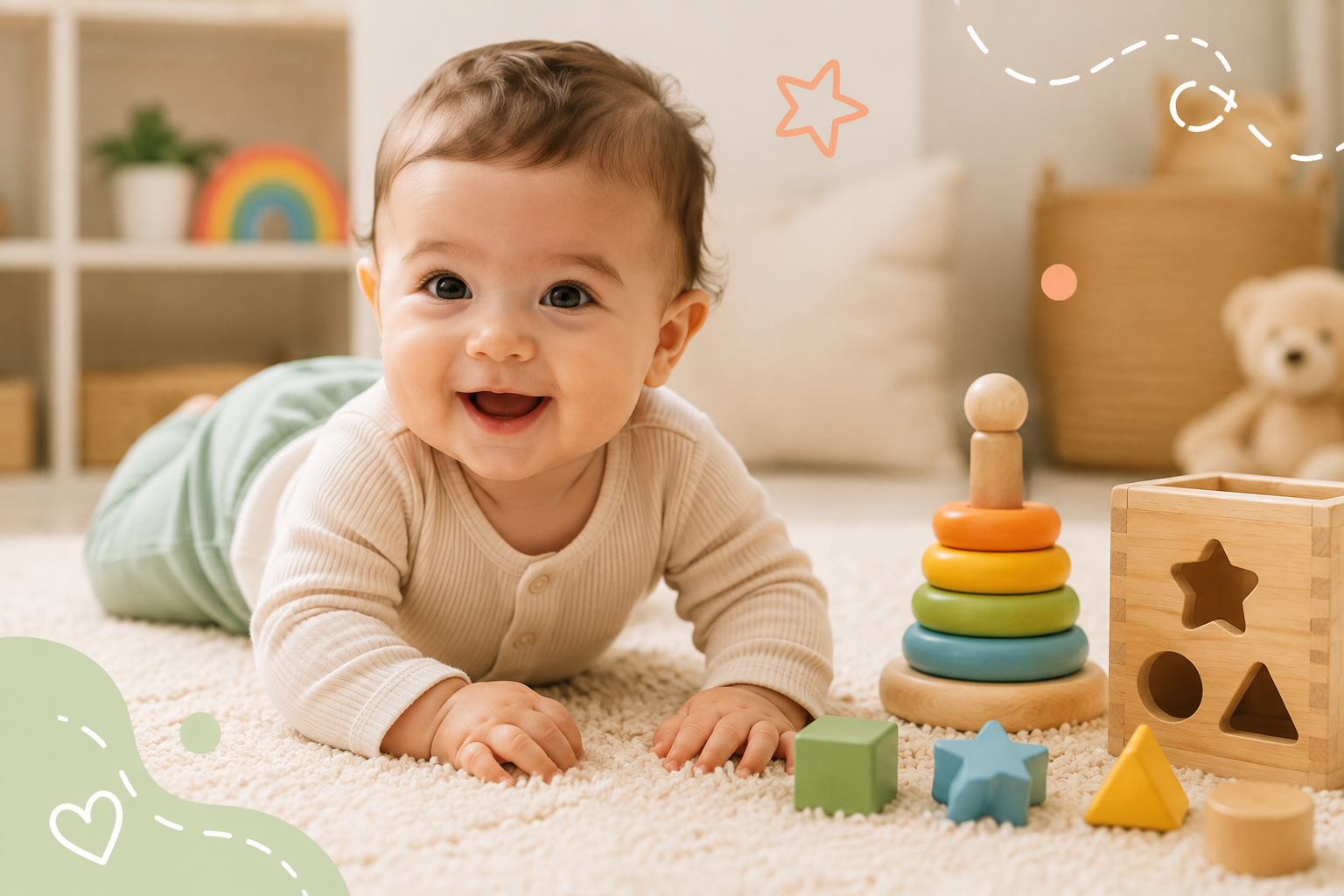Como escolher brinquedos para bebê de 1 ano