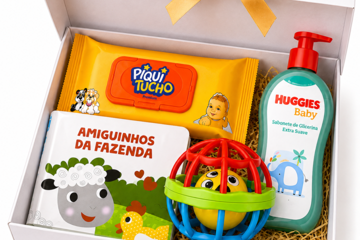 Kit para Bebê Recém Nascido Presente – Itens em destaque