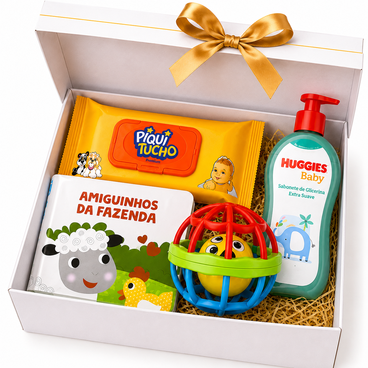 Kit para Bebê Recém Nascido Presente – Itens em destaque